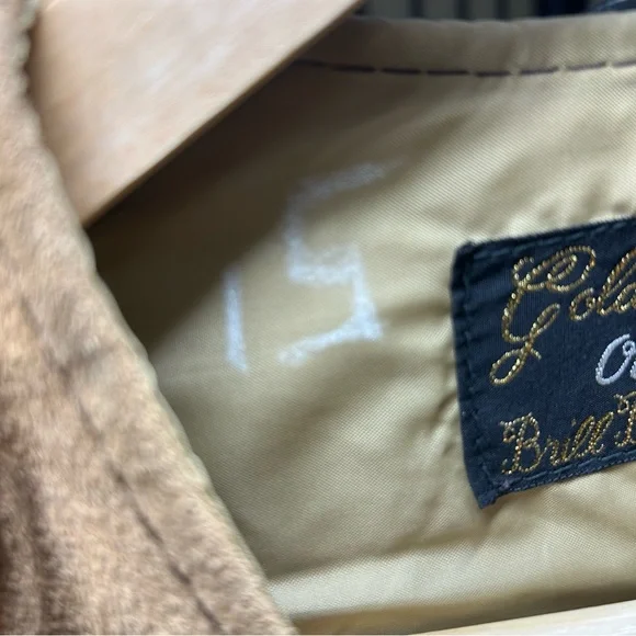 Vintage 1970s Golden Threads Outerwear Brill Bros Millwaukee  Fringed Suede Vest - Picture 7 of 8